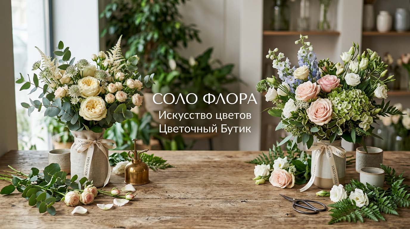 букет цветов в Майкопе бутик Соло Флоры